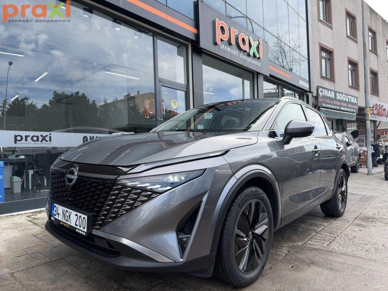 PRAXİ OTOMOTİV’DEN 2025 QASHQAİ 1.3 DIG-T SKY PACK (HA
